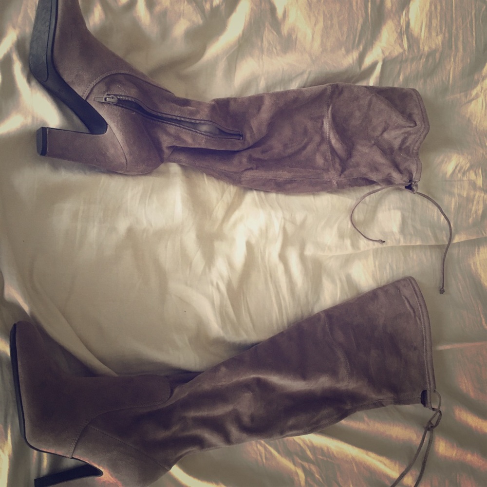 Unisa over the knee tan boots
